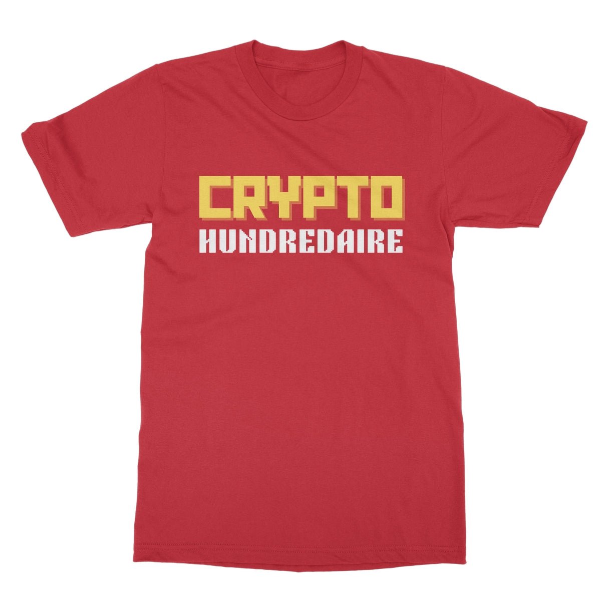 Crypto Hundredaire T-Shirt - Red - Funny T-Shirt