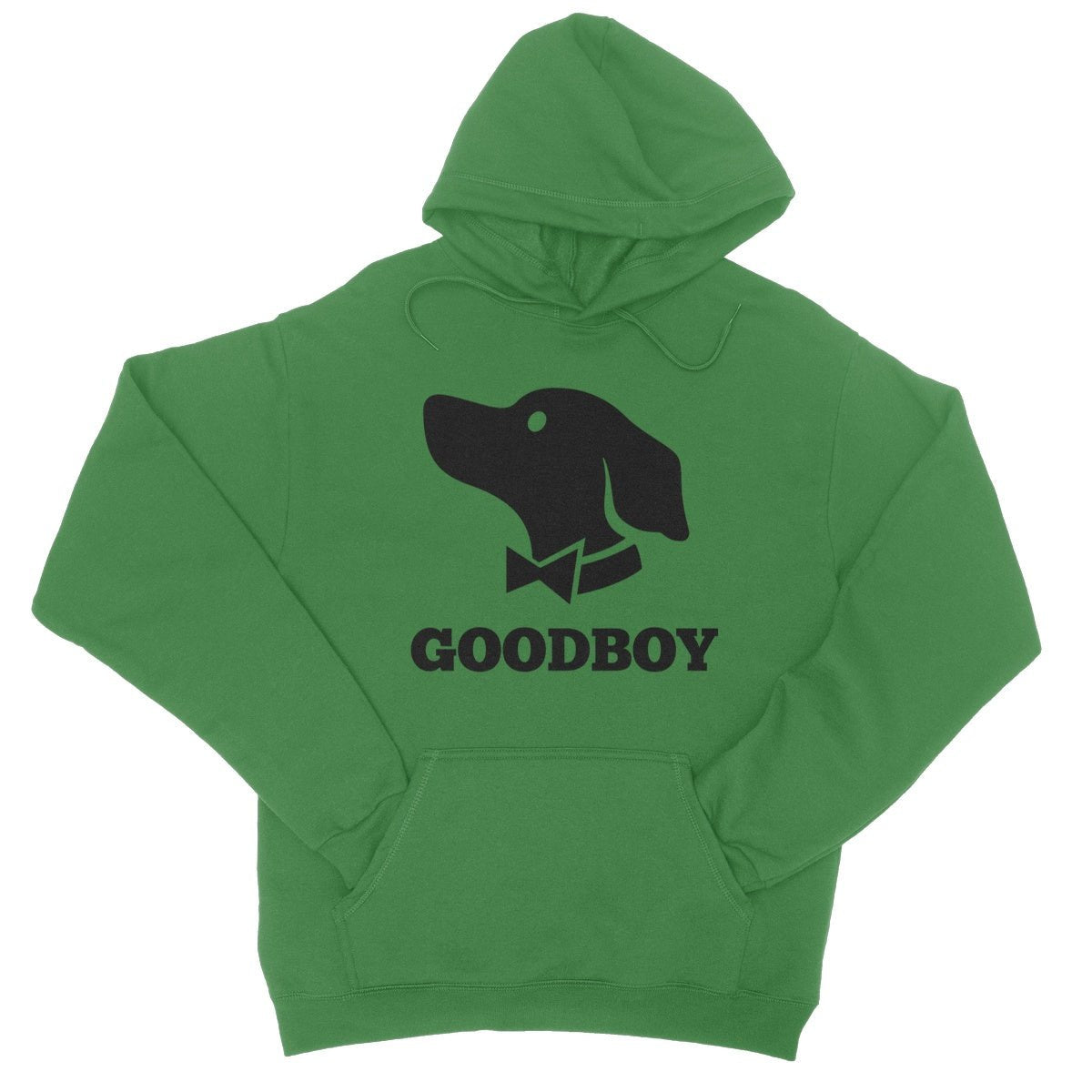 Goodboy Hoodie - Kelly Green - Funny Hoodie