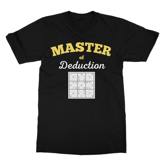 Master of Deduction T-Shirt - Black - funny t-shirt