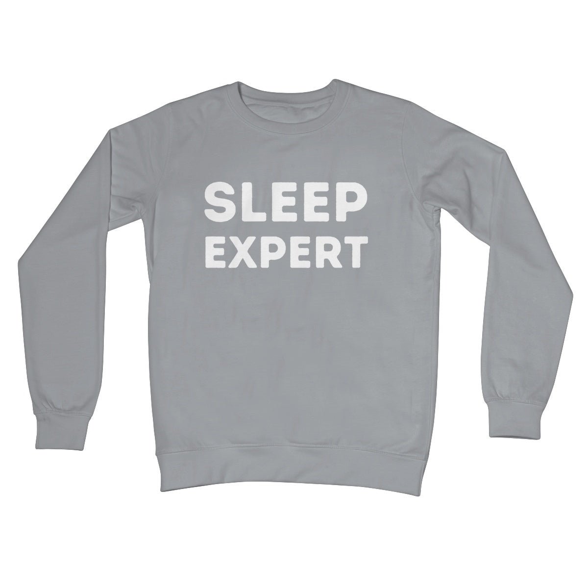 Sleep Expert Jumper - Steel Grey - Funny Jumper