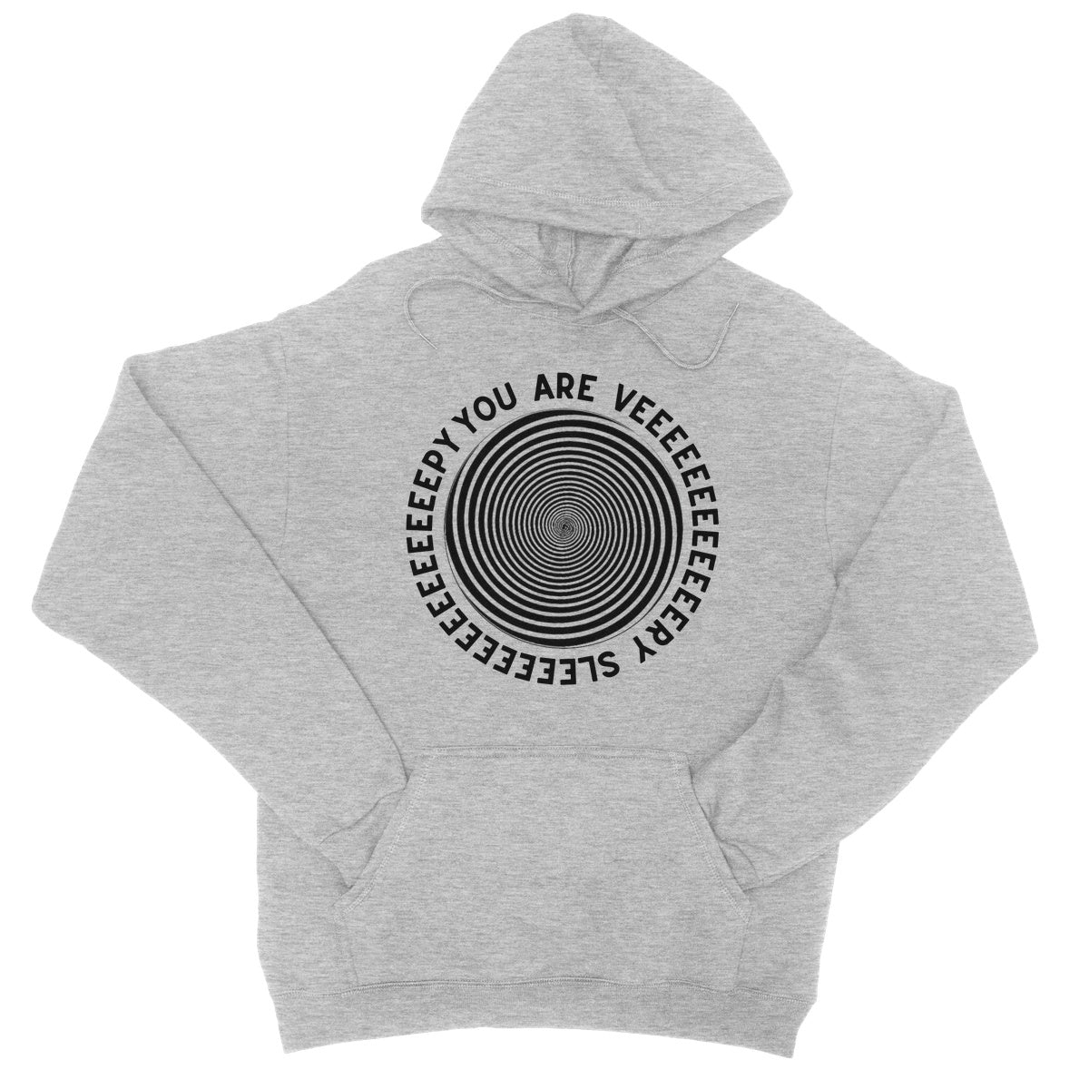 You Are Very Sleepy Hoodie - Heather Grey - Funny Hoodie