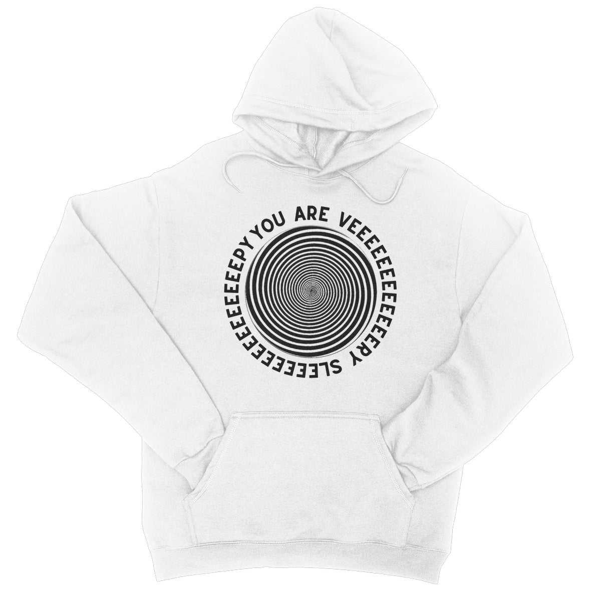 You Are Very Sleepy Hoodie - Arctic White - Funny Hoodie