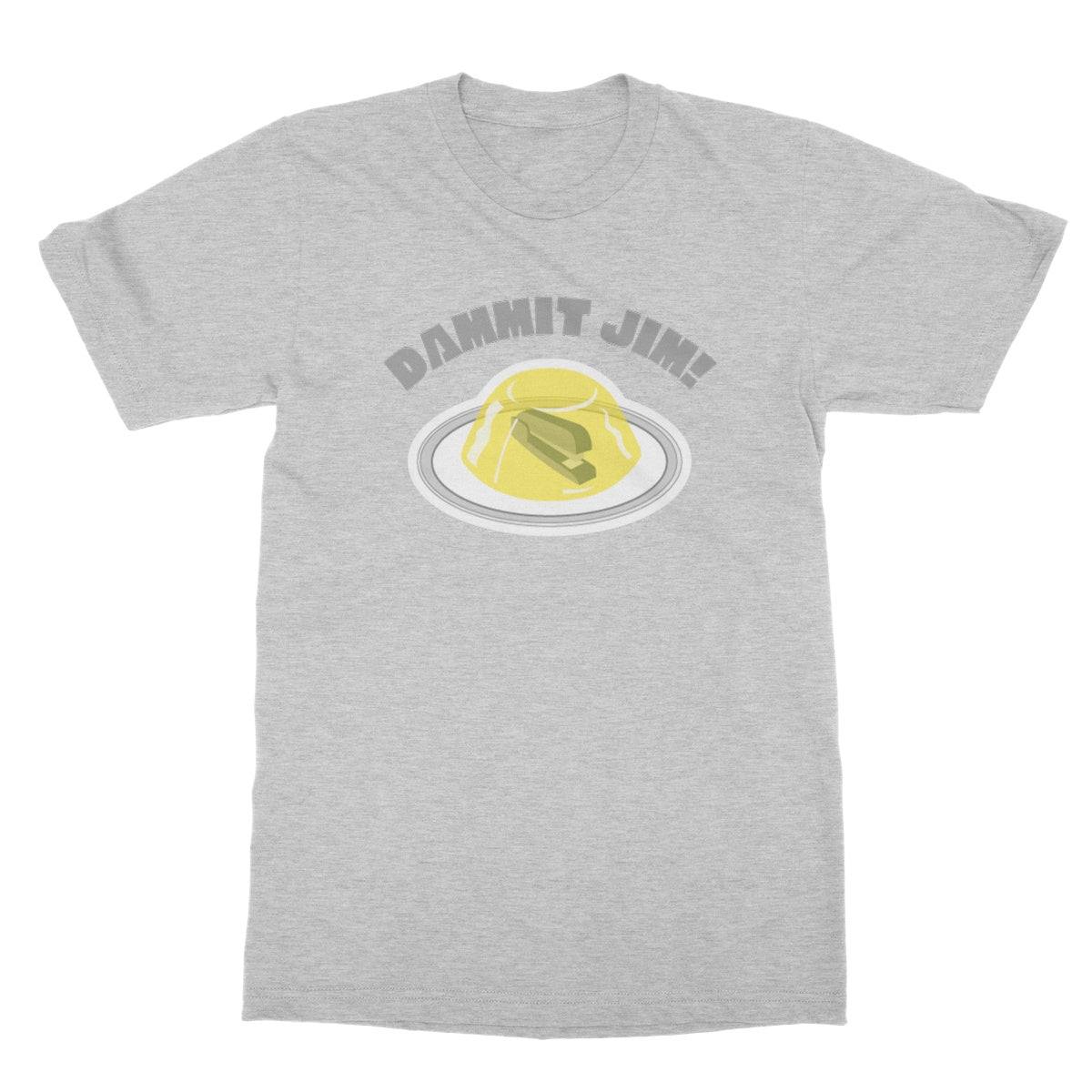 Dammit Jim T-Shirt - Sport Grey - Funny T-Shirt
