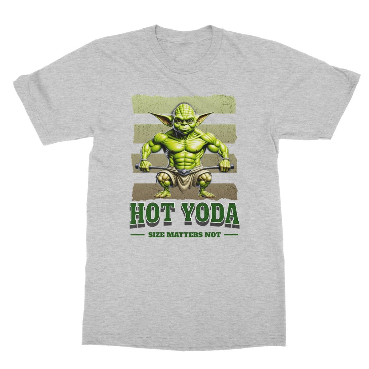 Hot Yoda T-Shirt - Sport Grey - Funny T-Shirt