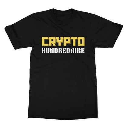 Crypto Hundredaire T-Shirt - Black - Funny T-Shirt