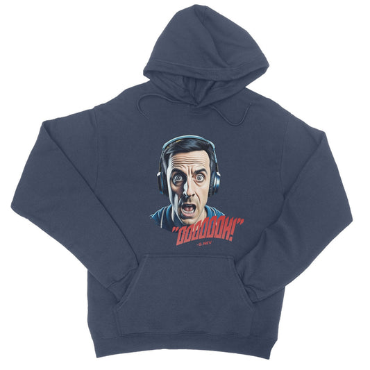 gary neville hoodie navy