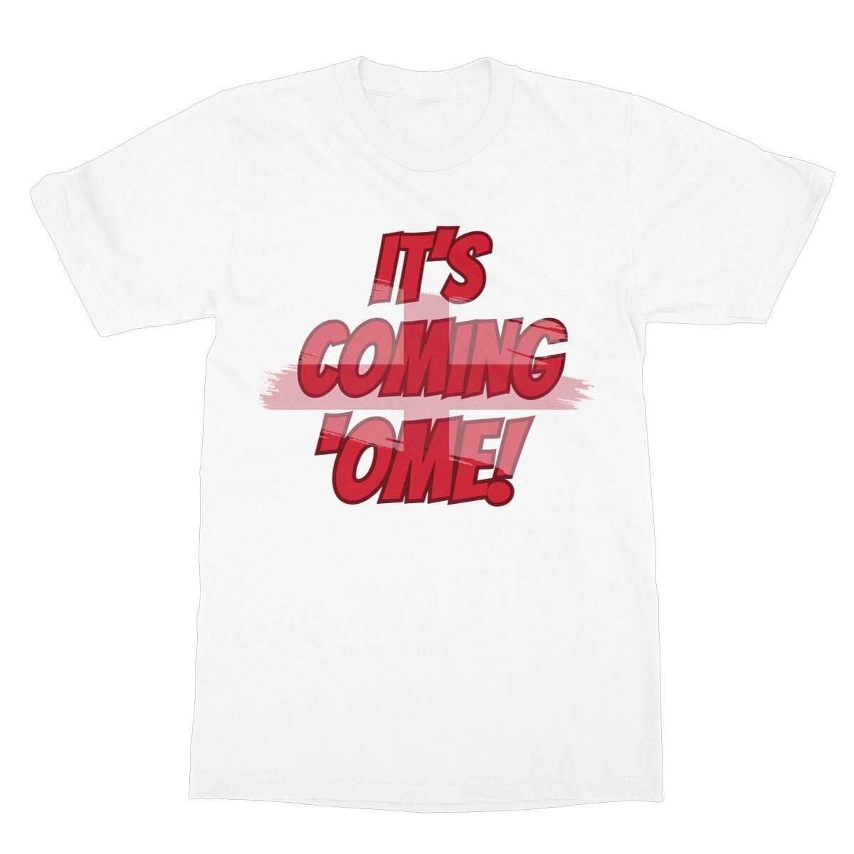 It's Coming Home T-Shirt - White - Funny Hoodie