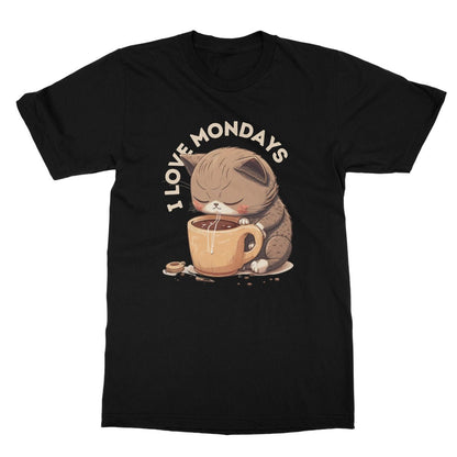 I Love Mondays T-Shirt - Black - Funny T-Shirt