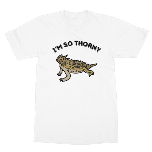 I'm so thorny t shirt white