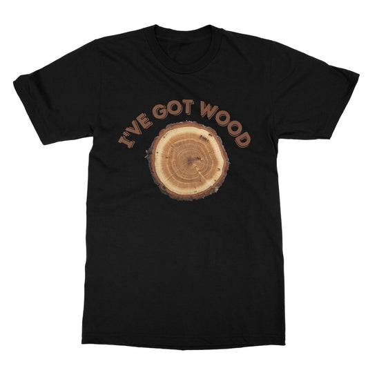 I've got wood t shirt black