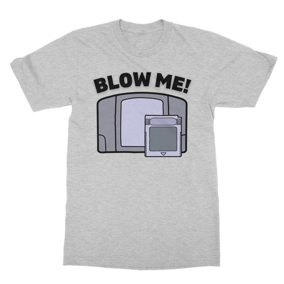 Blow Me! T-Shirt - Sport Grey - Funny T-Shirt