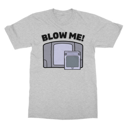 Blow Me! T-Shirt - Sport Grey - Funny T-Shirt