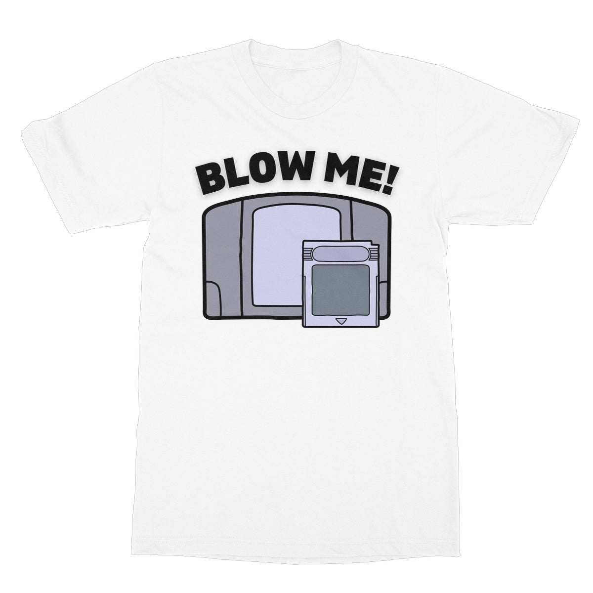 Blow Me! T-Shirt - White - Funny T-Shirt