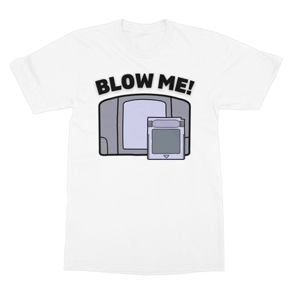 Blow Me! T-Shirt - White - Funny T-Shirt