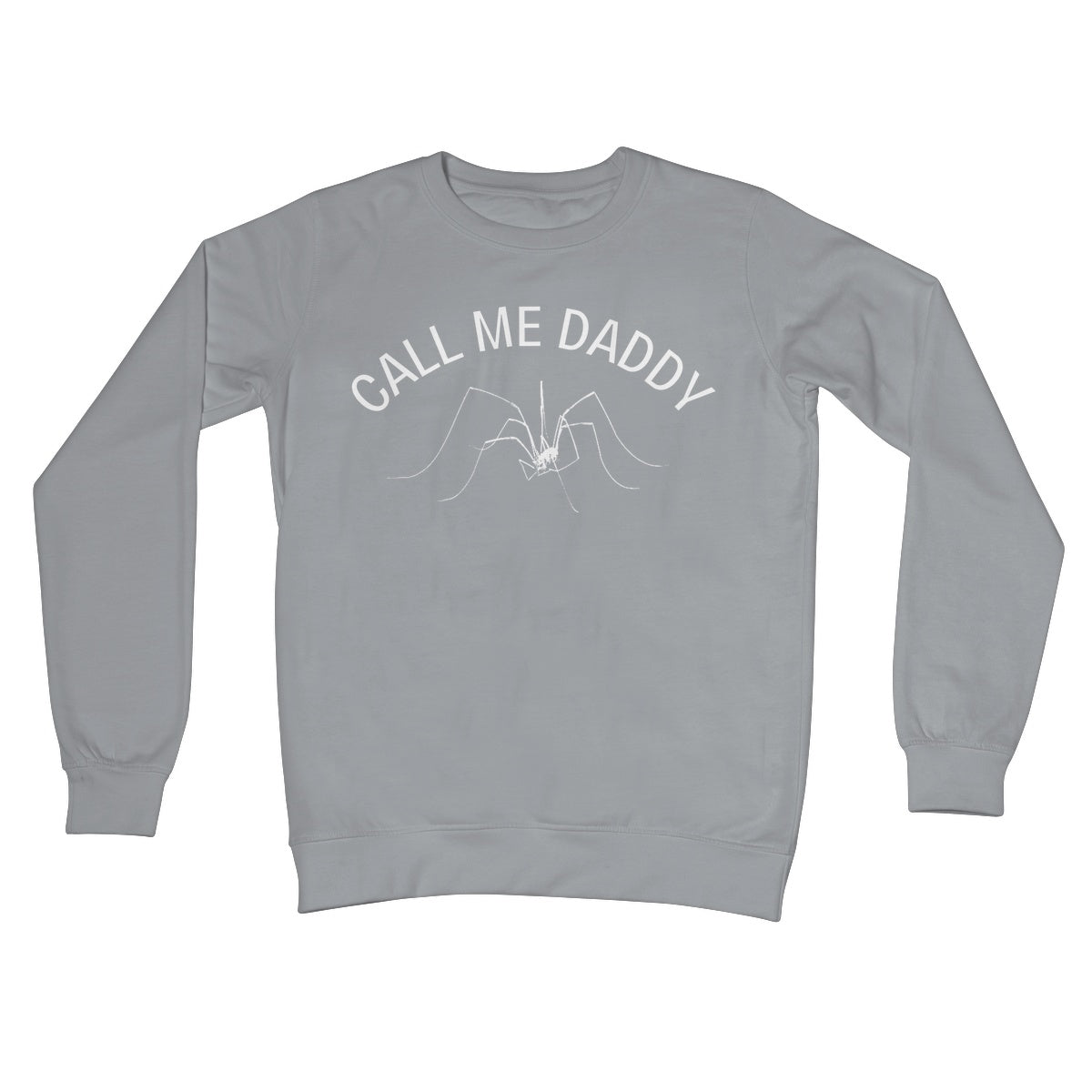 Call Me Daddy Jumper - Steel Grey - Funny Jumper