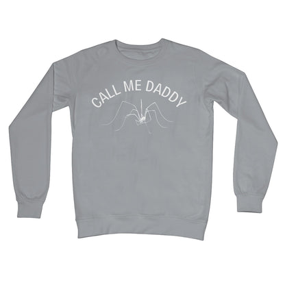 Call Me Daddy Jumper - Steel Grey - Funny Jumper