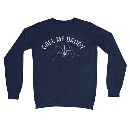 Call Me Daddy Jumper - Oxford Navy - Funny Jumper