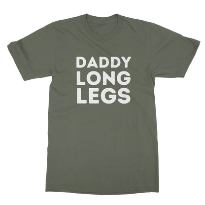 Daddy Long Legs T-Shirt - Military Green - Funny T-Shirt