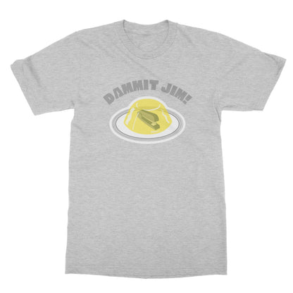 dammit jim t shirt grey