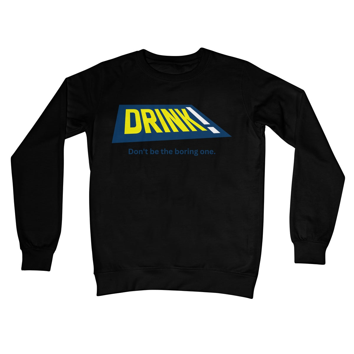 drink jumper black