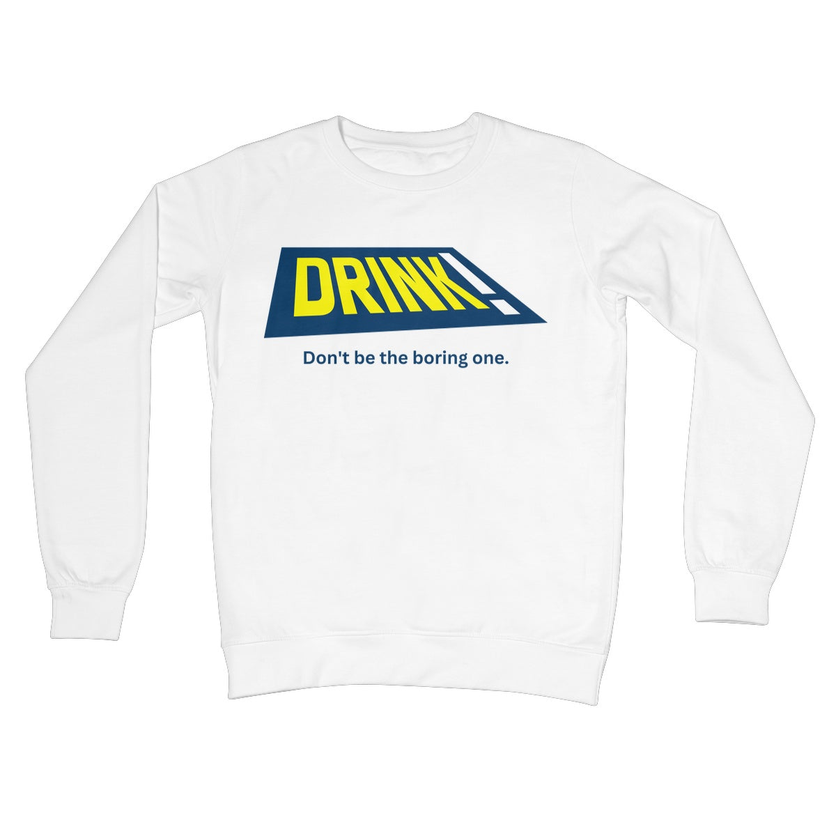 drink jumper white