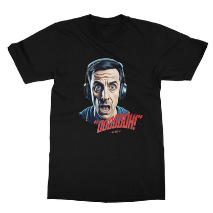 Gary Neville Oooooh T-Shirt - Black - Funny T-Shirt