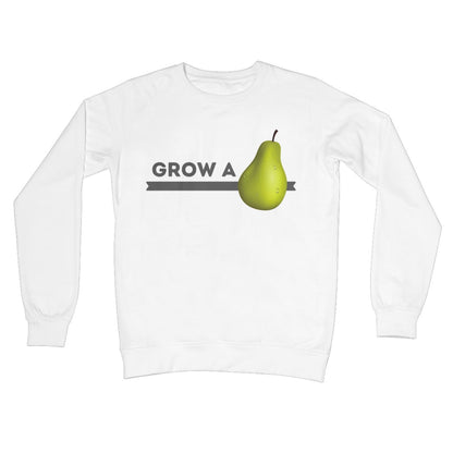Grow A Pear Jumper - Arctic White - Funny Jumper