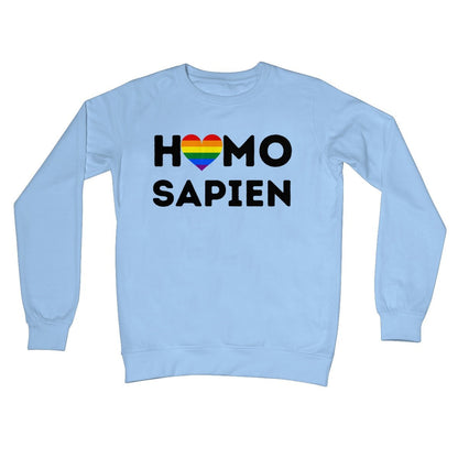 homo sapien jumper blue