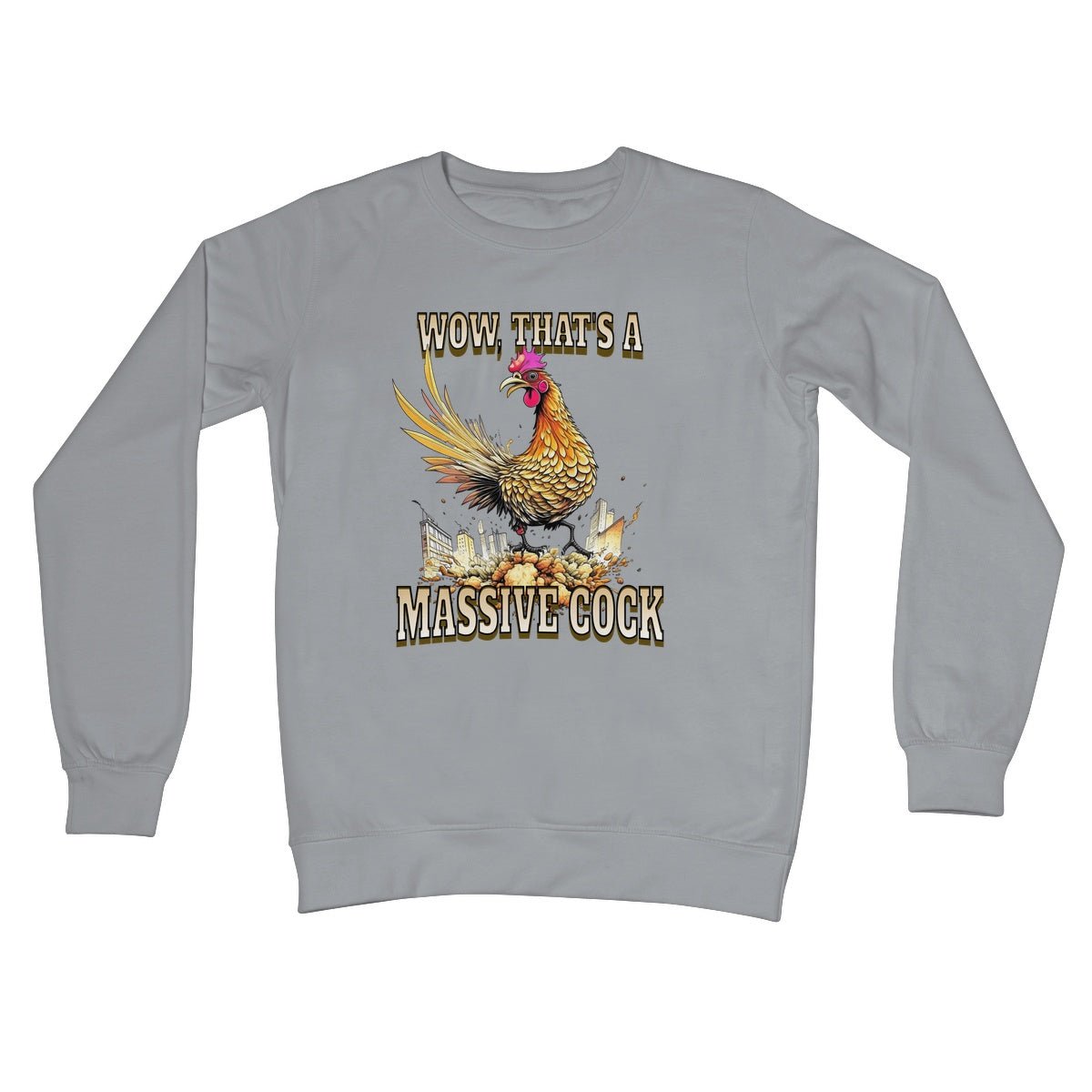 massive cock jumper steel grey