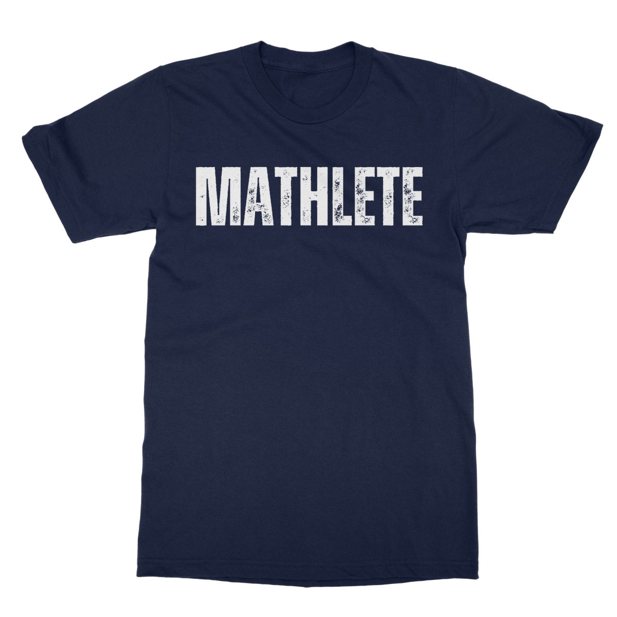 Mathlete T-Shirt - Navy - Funny T-Shirt