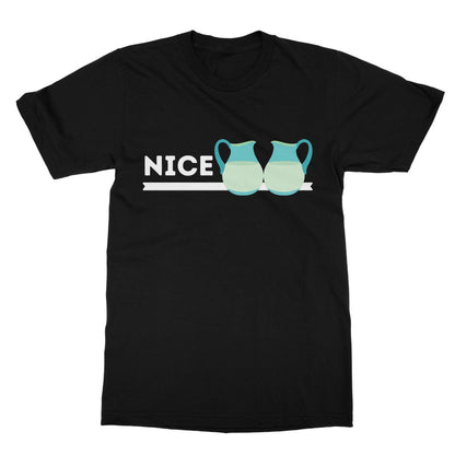 Nice Jugs T-Shirt - Black - Funny T-Shirt