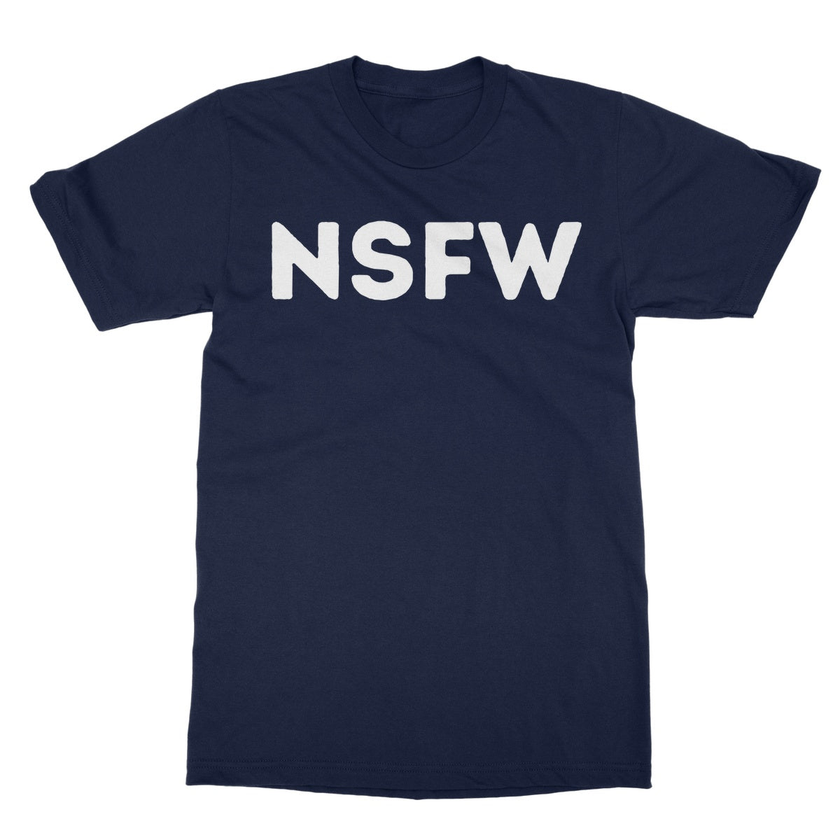 NSFW T-Shirt - Navy - Funny T-Shirt