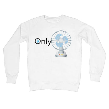 Only-Fans Jumper - Arctic White - Funny Jumper
