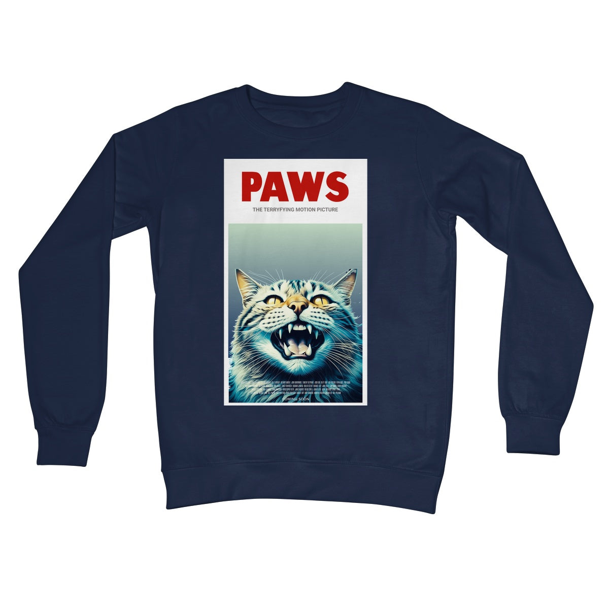 paws jumper navy