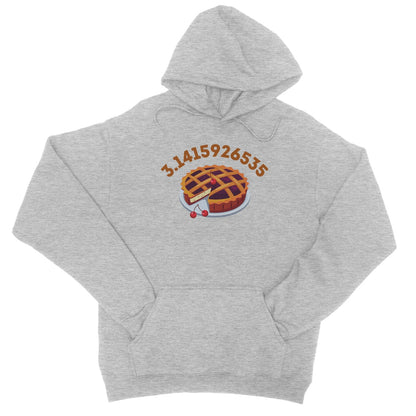pi hoodie light grey
