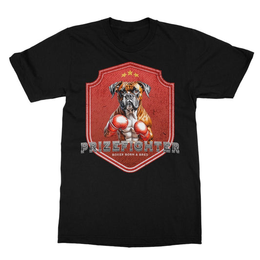 prizefighter t shirt black