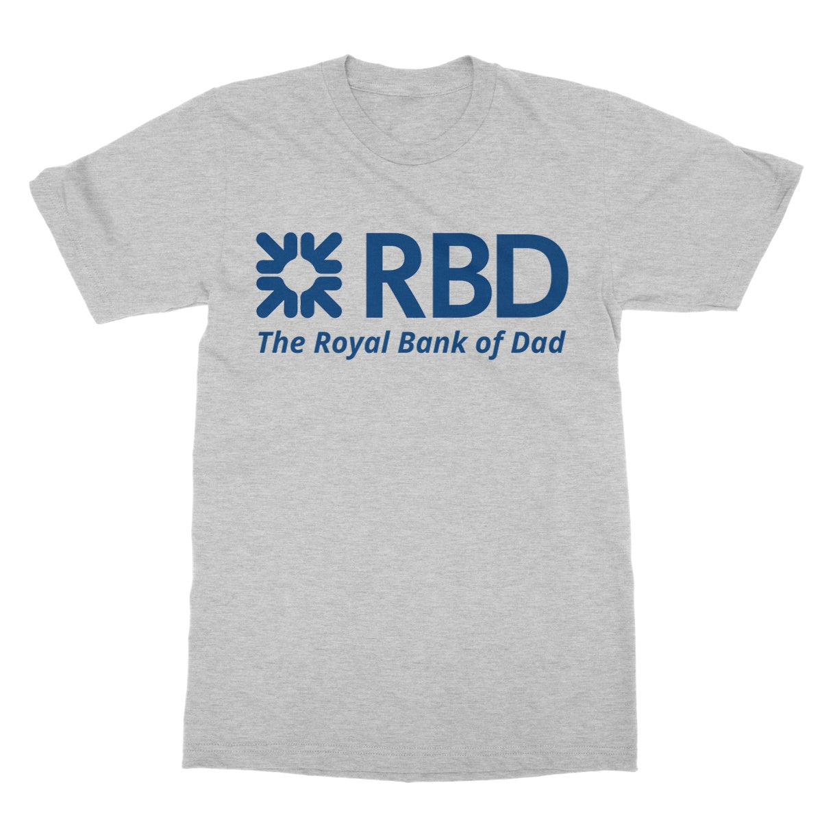 The Royal Bank Of Dad T-Shirt - Sport Grey - Funny T-Shirt