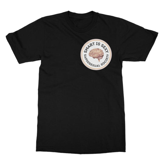 Smart Is Sexy T-Shirt - Black - Funny T-Shirt