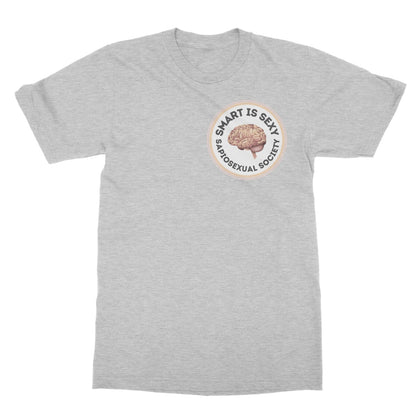Smart Is Sexy T-Shirt - Sport Grey - Funny T-Shirt