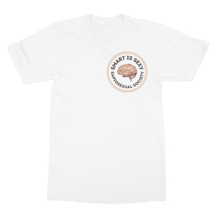 Smart Is Sexy T-Shirt - White - Funny T-Shirt