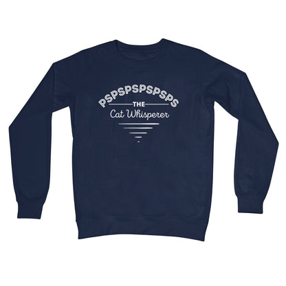 The Cat Whisperer Jumper - Oxford Navy - Funny Jumper
