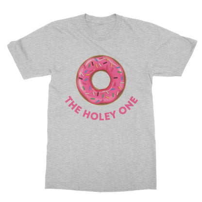 the holey doughnut t shirt grey