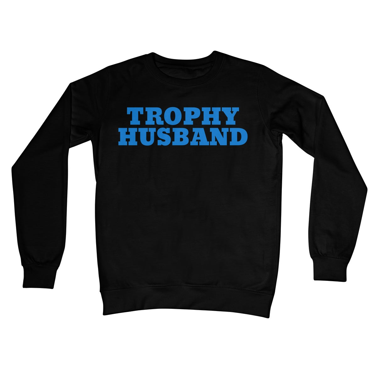 trophy husband jumper black